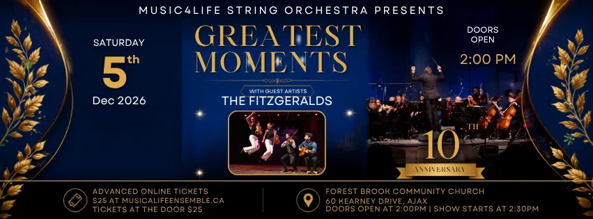 Music4life String Orchestra presents Greatest Moments