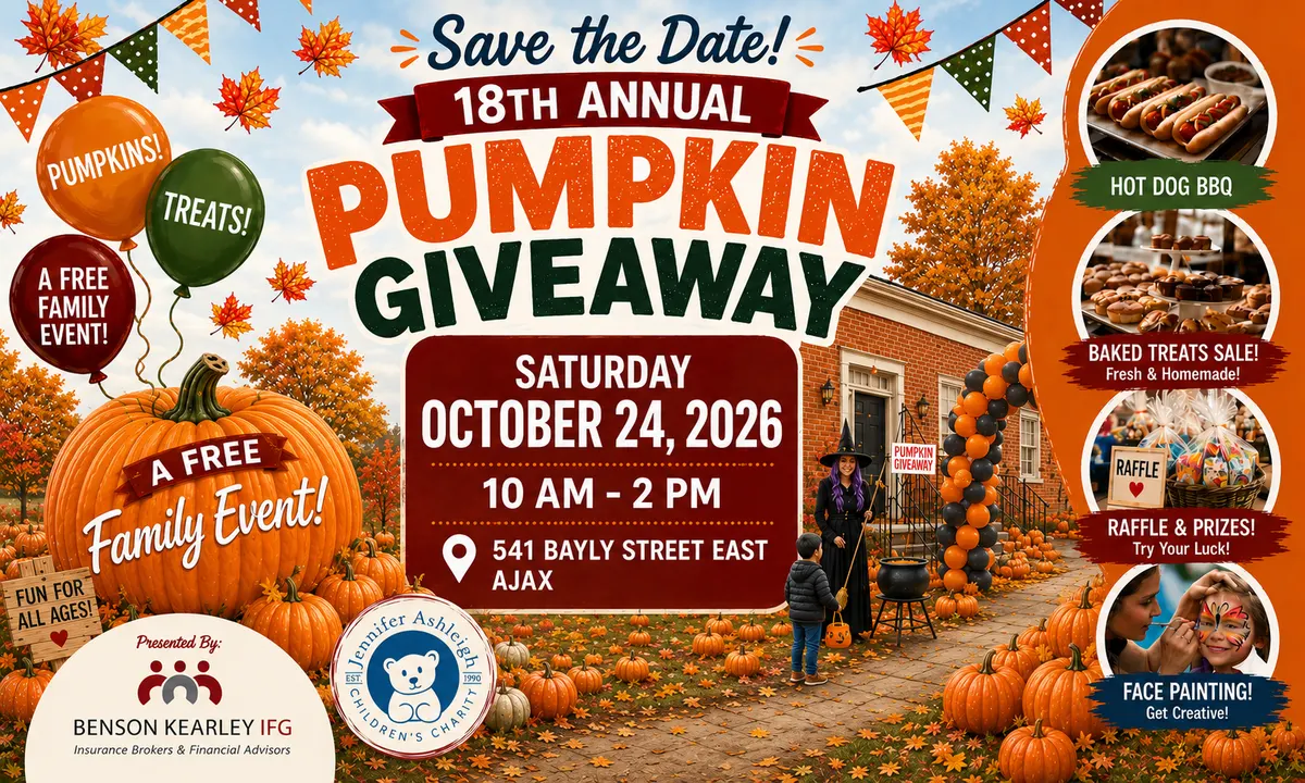 18th Annual Pumpkin Giveaway!