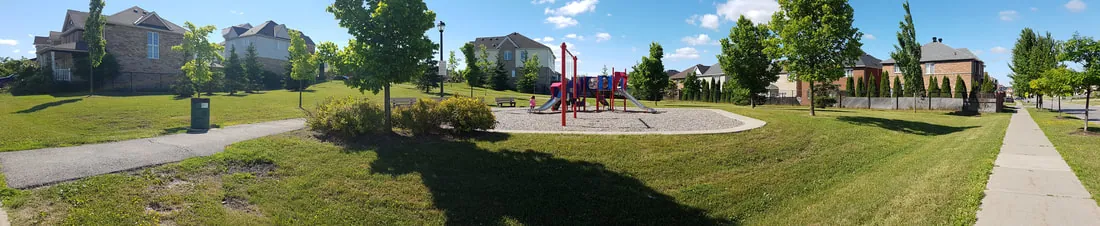 Telford Parkette in Ajax, Ontario